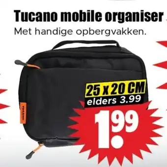 Dirk Tucano mobile organiser aanbieding