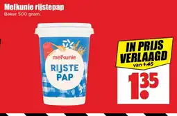 Dirk Melkunie rijstepap aanbieding