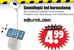 Dirk Soundlogic led bureaulamp aanbieding