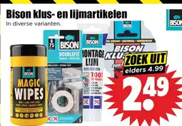 Dirk Bison klus en lijmartikelen aanbieding