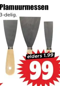 Dirk Plamuurmessen aanbieding