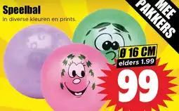 Dirk Speelbal aanbieding