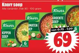 Dirk Knorr soep aanbieding