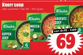 Dirk Knorr soep aanbieding