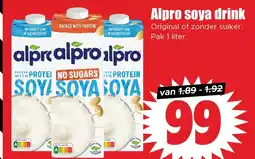 Dirk Alpro soya drink aanbieding