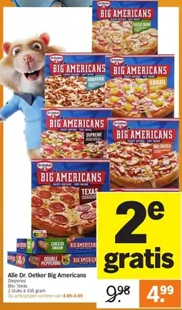 Albert Heijn Alle Dr. Oetker Big Americans aanbieding