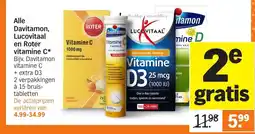 Albert Heijn Alle Davitamon, Lucovitaal en Roter vitamine C aanbieding