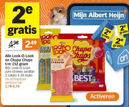 Albert Heijn Alle Look-O-Look en Chupa Chups aanbieding