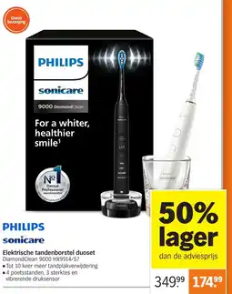Albert Heijn Elektrische tandenborstel duoset aanbieding