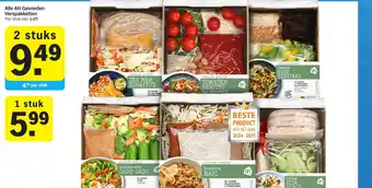 Albert Heijn Alle AH Gesneden Verspakketten aanbieding