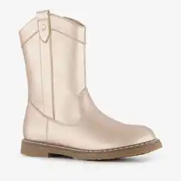 Scapino Blue Box meisjes western boots metallic goud aanbieding