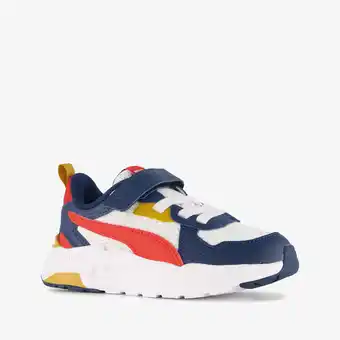 Scapino Puma Trinity Lite AC+ kinder sneakers rood blauw aanbieding