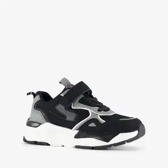Scapino Blue Box jongens sneakers zwart wit aanbieding