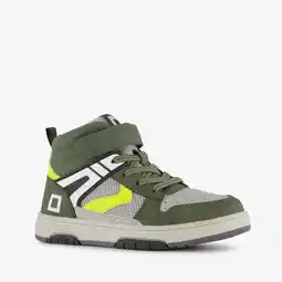 Scapino Bleu Box hoge jongens sneakers groen aanbieding