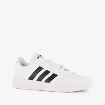 Scapino Adidas Grand Court Base 2.0 dames sneakers wit zwart aanbieding