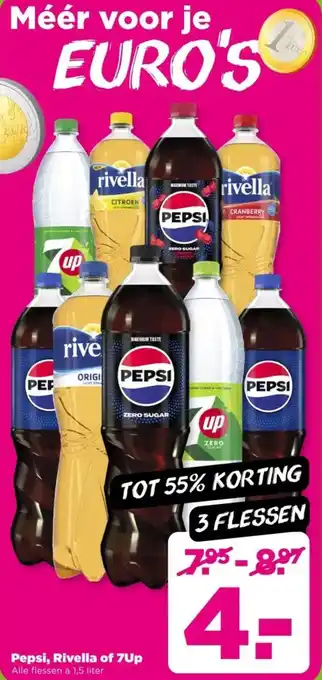PLUS Pepsi, Rivella of 7Up aanbieding