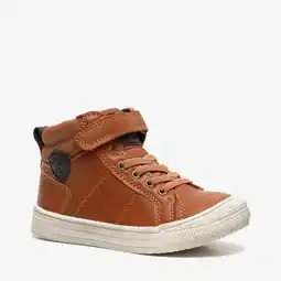 Scapino Blue Box hoge jongens sneakers cognac aanbieding