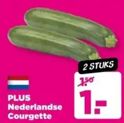 PLUS PLUS Nederlandse Courgette aanbieding