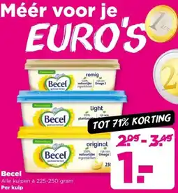 PLUS Becel aanbieding