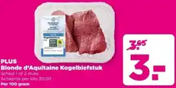PLUS PLUS Blonde d'Aquitaine Kogelbiefstuk aanbieding