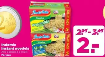 PLUS Indomie Instant noedels aanbieding