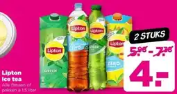 PLUS Lipton Ice tea aanbieding