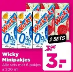 PLUS Wicky Minipakjes aanbieding