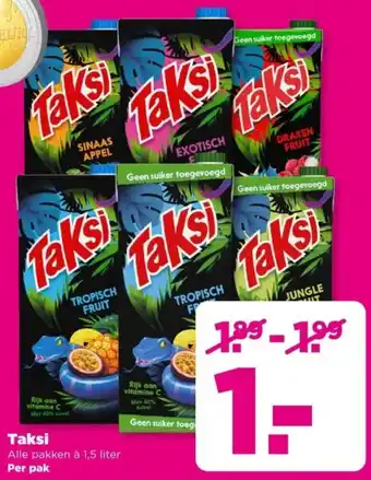 PLUS Taksi aanbieding