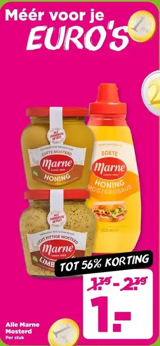 PLUS Alle Marne Mosterd aanbieding