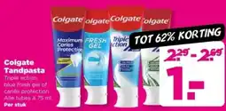 PLUS Colgate Tandpasta aanbieding