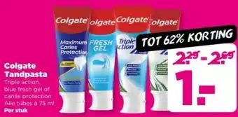 PLUS Colgate Tandpasta aanbieding