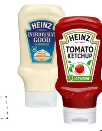 Budget Food Heinz Mayonaise of Tomato Ketchup aanbieding