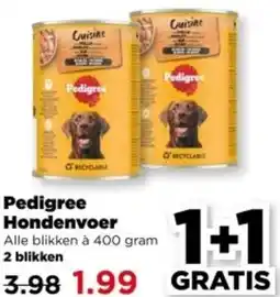 PLUS Pedigree Hondenvoer aanbieding