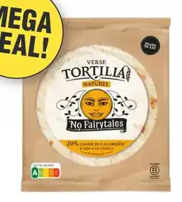 Budget Food No Fairytales Verse Tortilla aanbieding