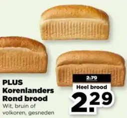 PLUS PLUS Korenlanders Rond brood aanbieding
