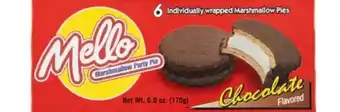Budget Food Mello Pie Chocolate aanbieding