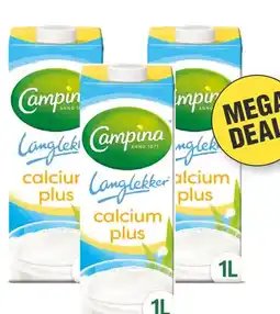Budget Food Campina Langlekker Halfvolle Melk Calcium Plus aanbieding
