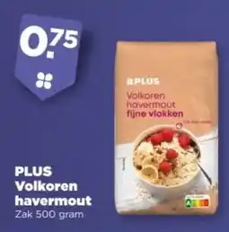 PLUS PLUS Volkoren havermout aanbieding