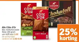 Albert Heijn Alle Côte d'Or aanbieding