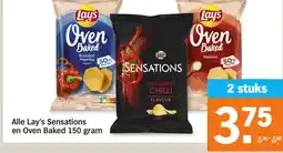 Albert Heijn Alle Lay's Sensations en Oven Baked aanbieding