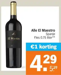 Albert Heijn Alle El Maestro aanbieding