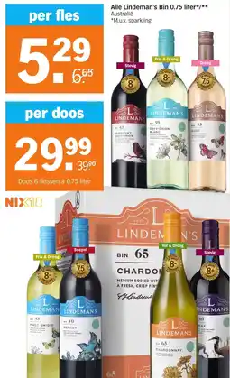 Albert Heijn Alle Lindeman's Bin aanbieding