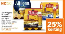 Albert Heijn Alle Affligem of Texels multipacks aanbieding