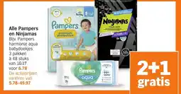 Albert Heijn Alle Pampers en Ninjamas aanbieding