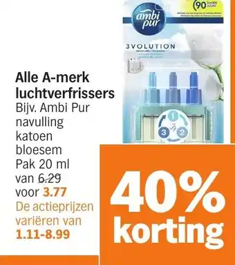 Albert Heijn Alle A-merk luchtverfrissers aanbieding