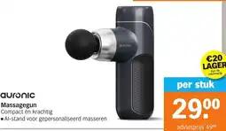 Albert Heijn auronic Massagegun aanbieding