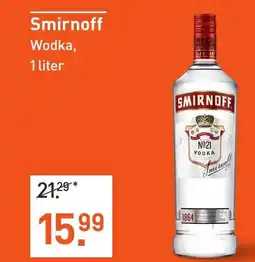 Albert Heijn Smirnoff Wodka aanbieding