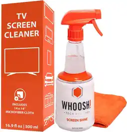 Amazon WHOOSH! Schermreiniger voor alle apparaten (bril, iPads, smartphones, Kindle, tv en andere), 500 ml aanbieding