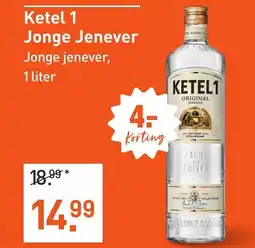 Albert Heijn Ketel 1 Jonge Jenever Jonge jenever aanbieding