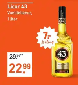 Albert Heijn Licor 43 Vanillelikeur aanbieding